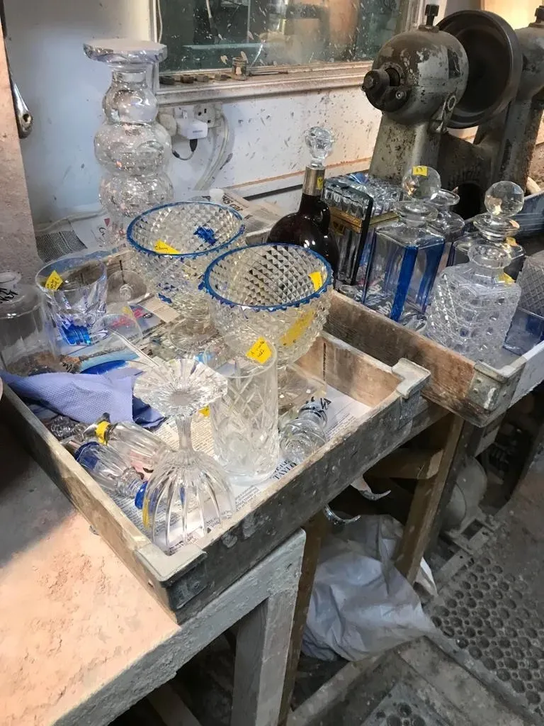 bluecrystalglass recentrepairs (2)